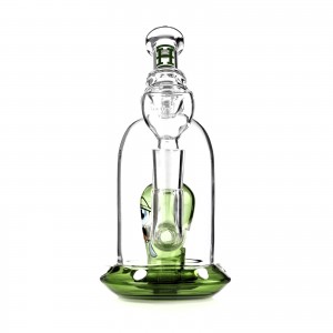 HEMPER - 7" Galaxy Growl - Space Monster Water Pipe - Green [WP0322]